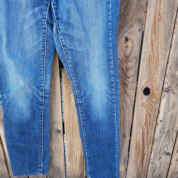 America Eagle Outfitters Blue Skinny Jeans Size 2 - Picture 7 of 16